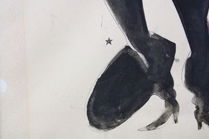 Jan MARA (1912-1992), Caricature, encre de...