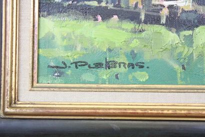 Jean-Pierre LEBRAS (1937-2017) 
Maison chemin...