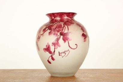 François-Théodore LEGRAS (1839-1916), 
Vase...