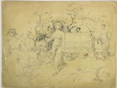 Luis BONNIN MARTIN (1873-1964)
Deux femmes...