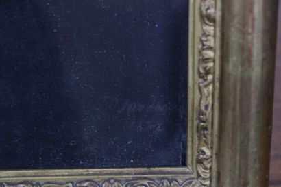 Ecole Française du XIXème siècle. 
Portrait...