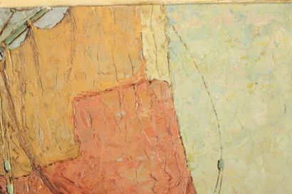 Louis BONAMICI (1878-1966), Navire, huile...