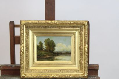 Paul FERON (XXème siècle) (attribué à)
Barque...