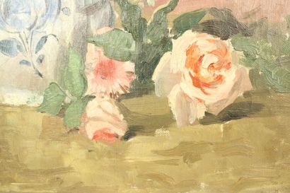 Adolphe CRESPIN (1859-1944) 
Nature morte...