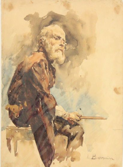Luis BONNIN MARTIN (1873-1964) 
L'artiste...