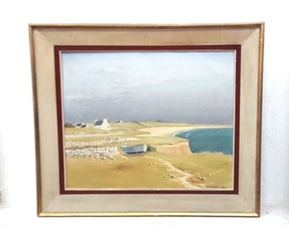 Robert WARTER (1914-2004)
Paysage breton,...