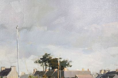 Jean-Pierre LEBRAS (1937-2017) 
Marée basse,...