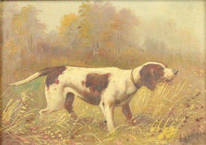 Louis LARTIGAU (XXème siècle)
Chien de chasse,...