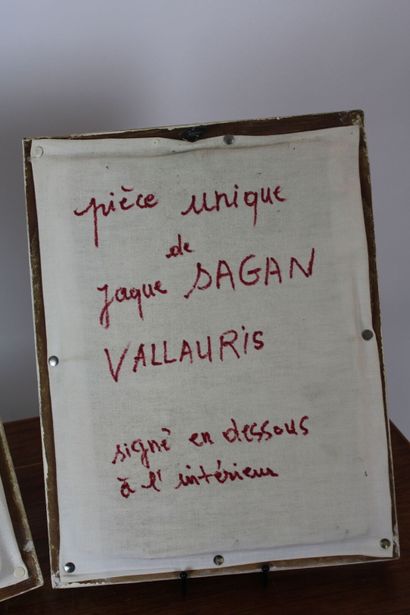 Jacques SAGAN (né en 1927), 
La danseuse...