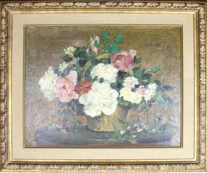 Georges PETIT-WERY (1845-1881) 
Nature morte,...
