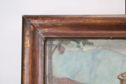 Augustin FERRANDO (1880-1957). 
Scène de...