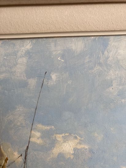 Georges LHERMITTE (1882-1967)
Marine, huile...