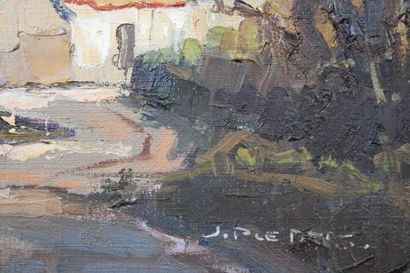 Jean-Pierre LEBRAS (1937-2017) 
La ferme...