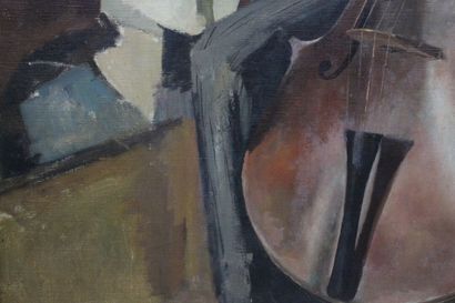 Lucien WEIL (1902-1963) 
Le violoncelliste,...