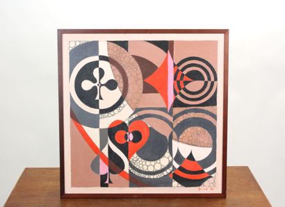Clubs, diamonds, hearts and spades, painting...