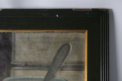 École française, XXème siècle. 
Nature morte,...