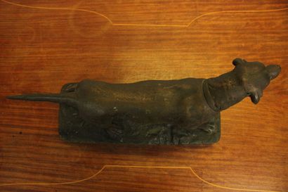Léon BUREAU (1866-1906) (d'après)
Chien à...