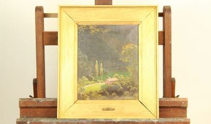 Charles LIEBERT (XIX-XX)
Maison en forêt,...