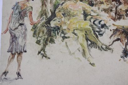 Luis BONNIN MARTIN (1873-1964)
Femmes au...