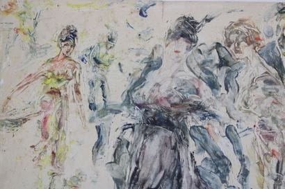 Luis BONNIN MARTIN (1873-1964)
Danseuses...