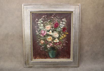 Jacques MG DUNOYER (1933-2000)
Le bouquet...