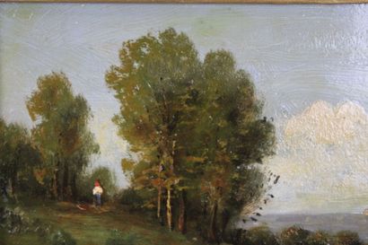 Paul FERON (XXème siècle) (attribué à)
Barque...
