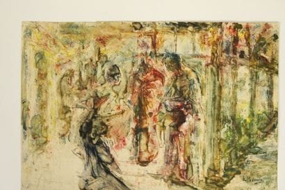 Luis BONNIN MARTIN (1873-1964)
Les danseuses,...