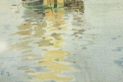 Edoardo Federico DE MARTINO (1838-1912)
Marine,...
