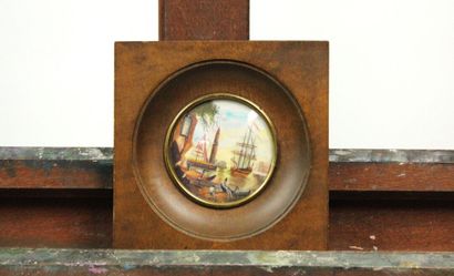 Ecole du début du XIXème siècle, Le port,...
