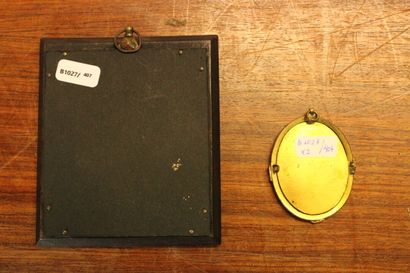 École du XIXème siècle, portraits d'homme,...