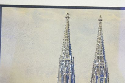 Ernst GRANER (1865-1943)
L'église votive...