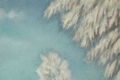 Louis CHARLOT (1878 - 1951)
Paysage de neige...