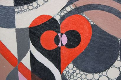 Clubs, diamonds, hearts and spades, painting...