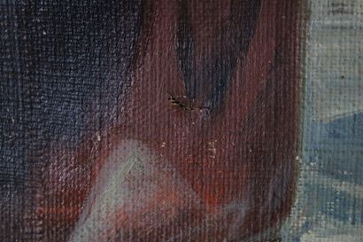 École française, XXème siècle. 
Nature morte,...