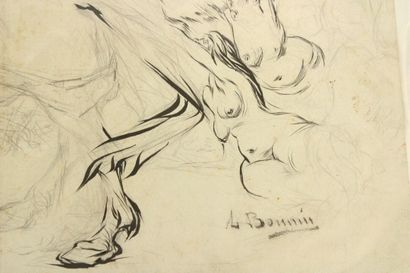 Luis BONNIN MARTIN (1873-1964)
Le cavalier,...