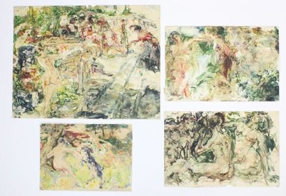 Luis BONNIN MARTIN (1873-1964)
Nu féminin,...
