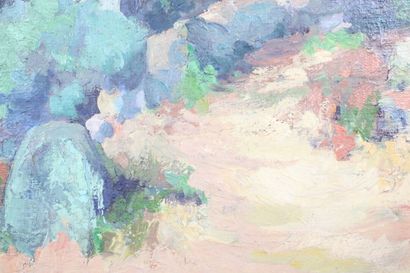 Marguerite DUBUISSON (1883-1967) Paysage,...