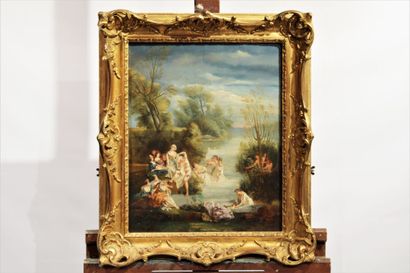 French school of the 19th century 
The Bathers...