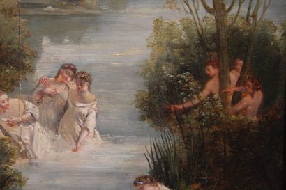 French school of the 19th century 
The Bathers...