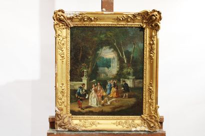 French school of the 19th century
Rendezvous...