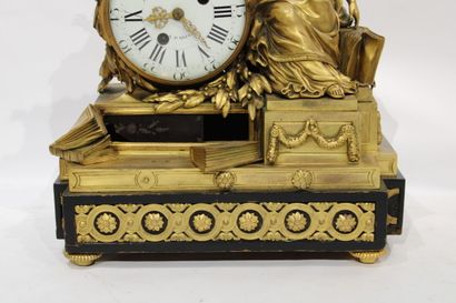 A Louis XVI style chased and gilded bronze...