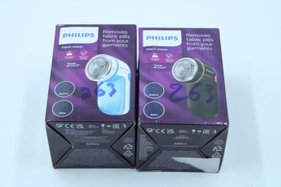 Lot de deux rasoirs Philips Rasoir Anti-Bouloche/Anti-Peluche...
