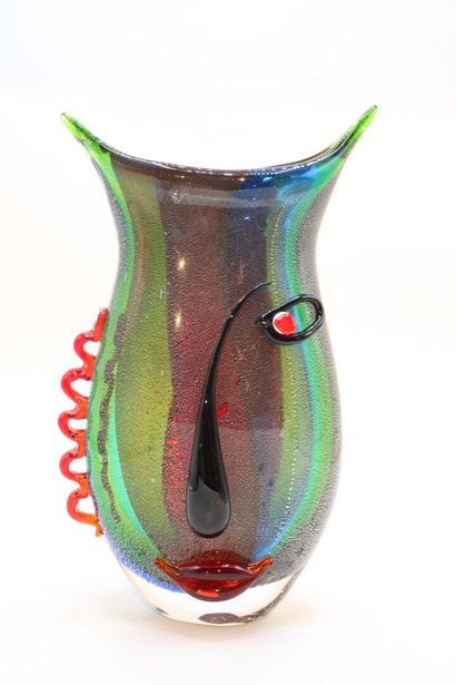 MURANO. Dans le goût de.
Vase en verre à...