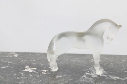 LALIQUE France.
Sujet en cristal partiellement...