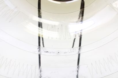 Cristallerie BAYEL.
Coupe en cristal sur...