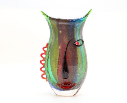 MURANO. Dans le goût de.
Vase en verre à...