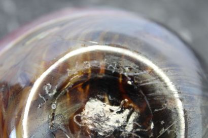 Jean Claude NOVARO (1943-2015).
Vase en verre...