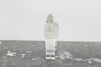 LALIQUE France.
Sujet en cristal partiellement...