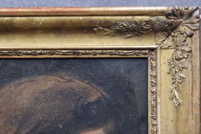 French school of the 19th century.
Portrait...