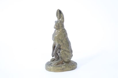 Alfred DUBUCAND (1828-1894).
Pair of bronze...